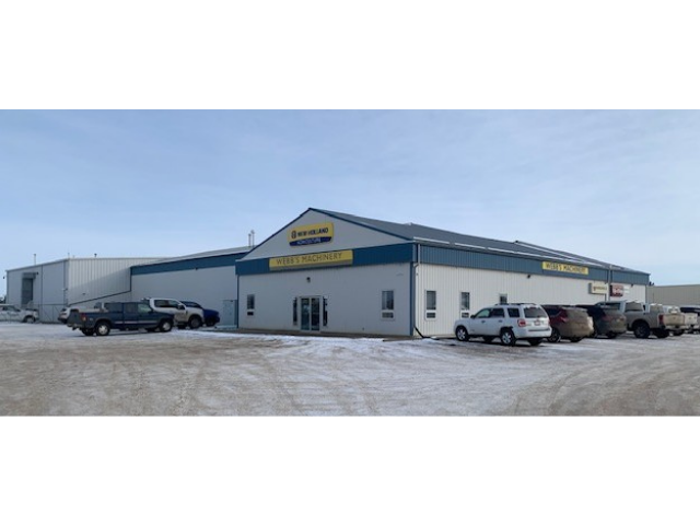 Webb's Machinery Vegreville a New Holland Blue Star Dealer